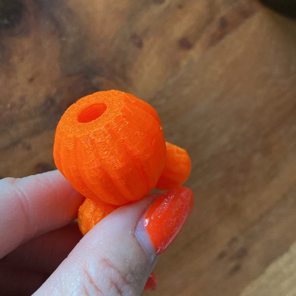 Mickey Mouse pumpkin 3D printed straw topper water cup accessory orange - Picture 8 of 13